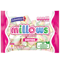 [4442] Millows Surtido*75 g Cj*20