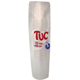 [4492] TUC Vaso TTE*9 onz*50u Cj*40 Paq