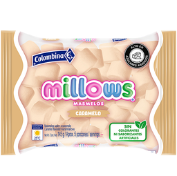 [4766] Millows Masmelo Caramelo*145 g Cj*12