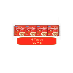 [1674] Crakeñas Saltín*4Uni Caj*18