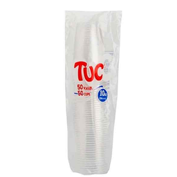 [2828] TUC Vaso Transp*10 onz*50u Cj*40