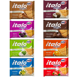 Italo Wafers*80g Chocolate Cj*24