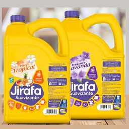 Jirafa Suavizante*4 L Cj*4