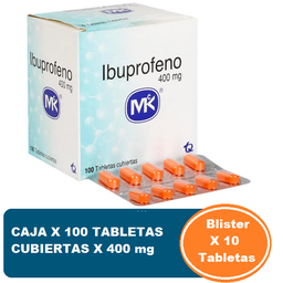 [2322] MK Ibuprofeno*400 mg Cj*100 Tablet