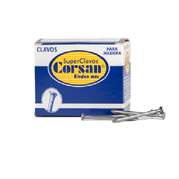 [4891] CORSAN Clavo Comun Con Cab 1 /16 400g Cj*50