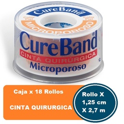 [2809] TQ CureBand*1.25cm (1/2"X3yd) Cj*18 Roll