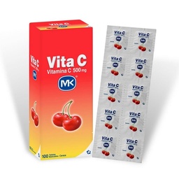 Mk Vita C*500mg Blister*10u Cj*100