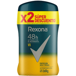 [5139] REXONA D.Barra*50g V8*2u Cj*6