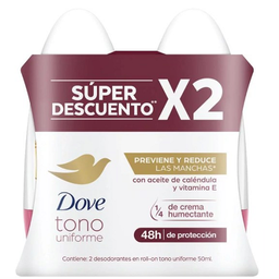 [5143] DOVE D.Roll-On Calénd*2 Und 50ml Cj*6