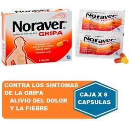 [2886] Tq Noraver Gripa Cj*8 Capsulas