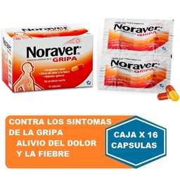 [4048] Tq Noraver Gripa Cj*16 Capsulas