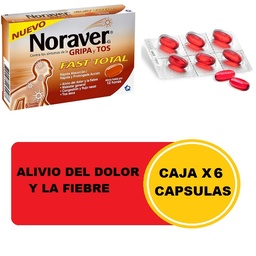 [3072] tq Noraver Fast Total*6 Capsulas