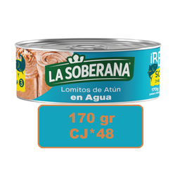 [2227] La Soberana Atún Lomito En Agua*170g Caj*48